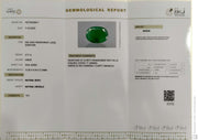 4.77/CT Natural Panna Stone with Govt. Lab Certificate-16275S206811